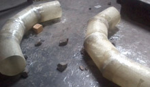 FRP pipe and fittings